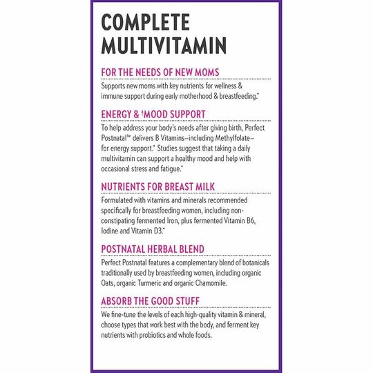 Perfect Postnatal Multivitamin, NCH